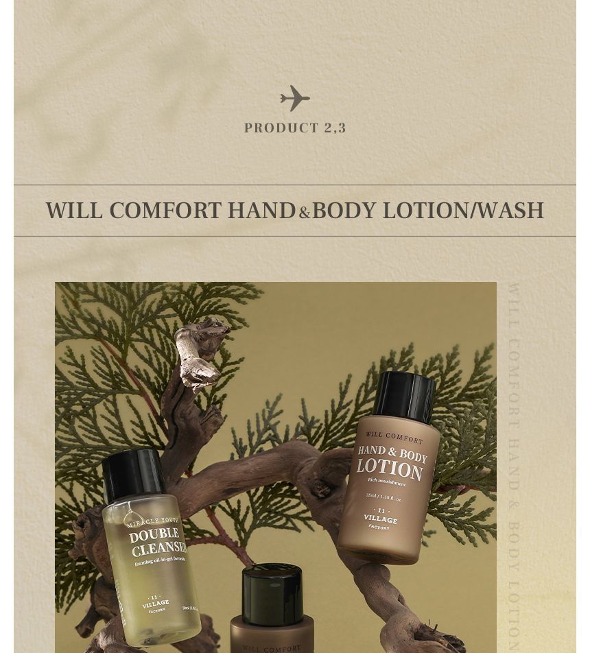 DORP 11 FABRIEK - Will Comfort Travel Essentials Trio