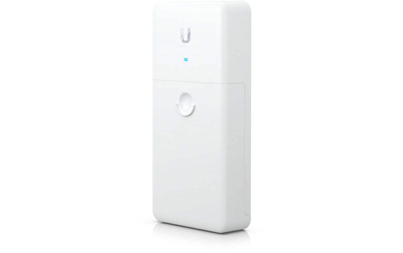 PoE+ Repeater UACC-LREGigabit-Ethernet-Adapter mit grosser Reichweite, der 802.3af/at PoE/PoE+ empfängt und Passthrough-PoE-Ausgang bietet