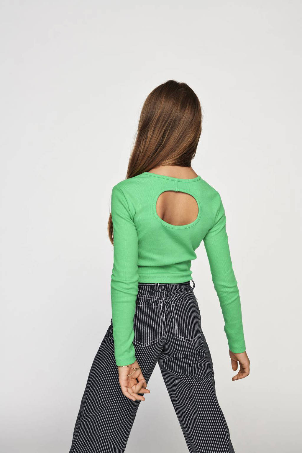 ONLY longsleeve KOGNESSA LIFE felgroen