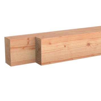 Tussenpaal pergola Douglas hout geschaafd 14 x 14 x 240 cm