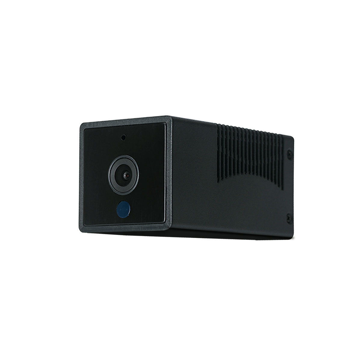 WiFi Internet IP Kamera FullHD 1080p Infrarot LED's Nachtsichtfunktion   Akku (2400mA) / Micro SD Slot für iOS/Android - Schwarz