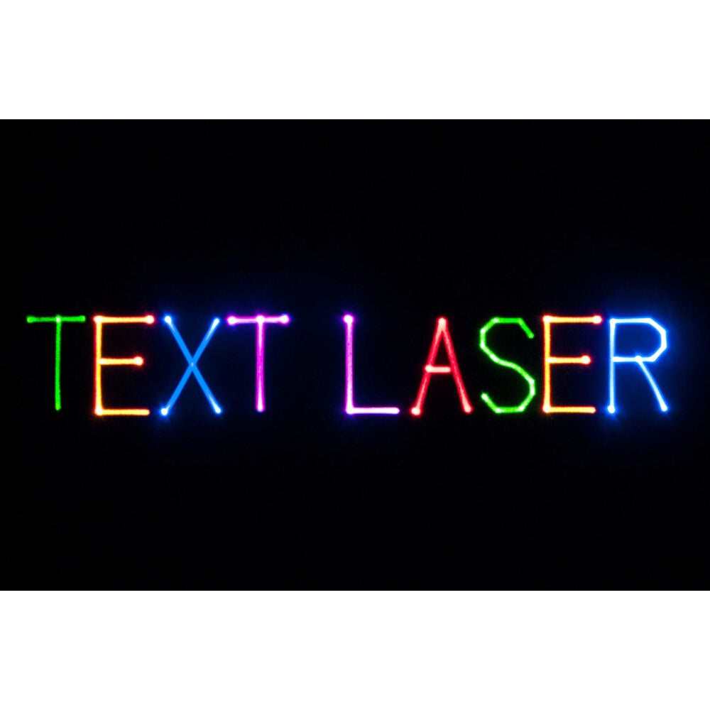 Laserworld CS-500RGB KeyTEX RGB laser en tekst projector