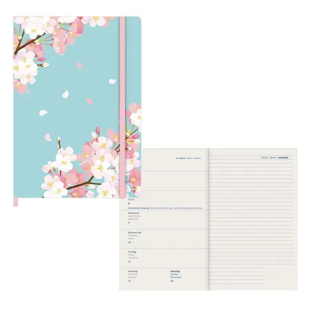 Idena Agenda Kirschblüte 2023, FSC® Mix, DIN A5