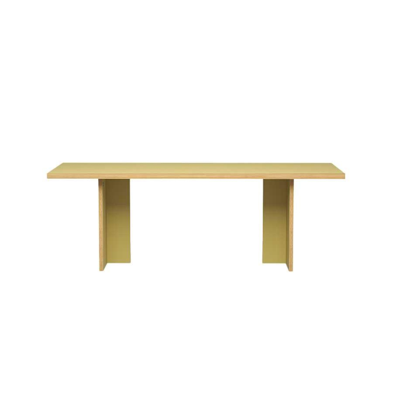 HKliving Dining Table eettafel 220x90 Cream