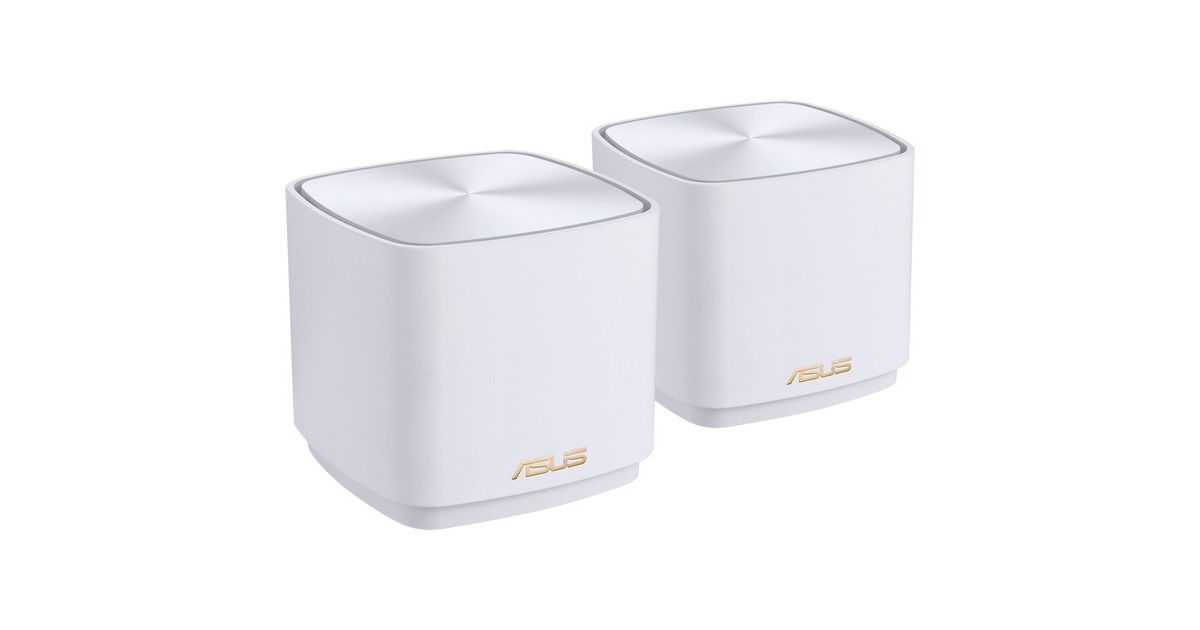 ASUSZenWiFi XD5 - 2 stuks router  (Wit, mesh Wi-Fi)