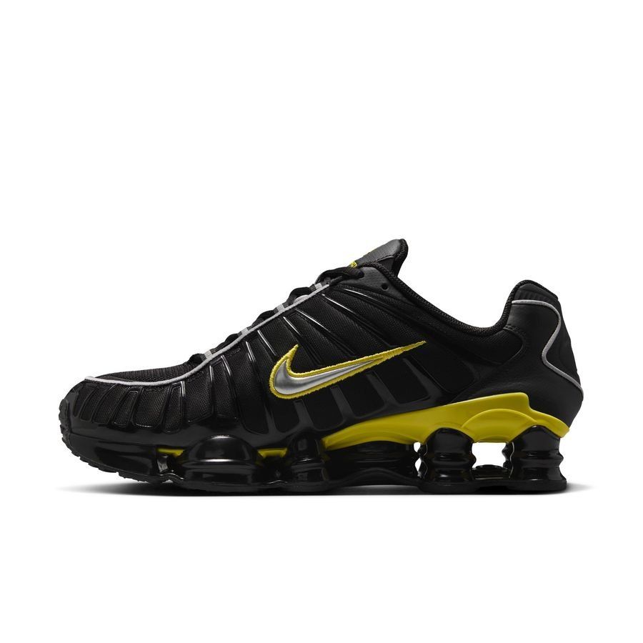 Nike Chaussures Shox TL - Noir/Argenté/Jaune
