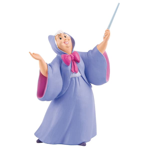 Disney Cinderella Fairy Godmother figure 10cm