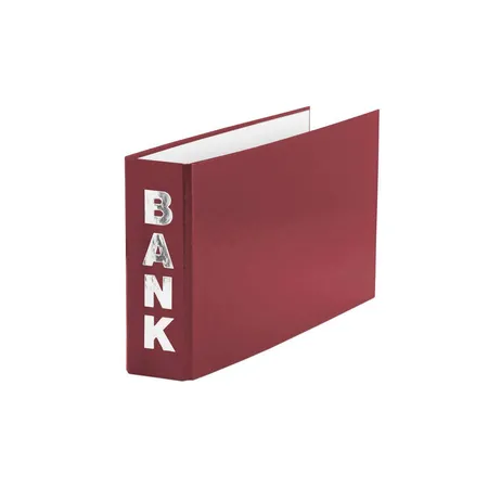 Livepac Office Bankordner für Kontoauszüge, rot, 10 Stück