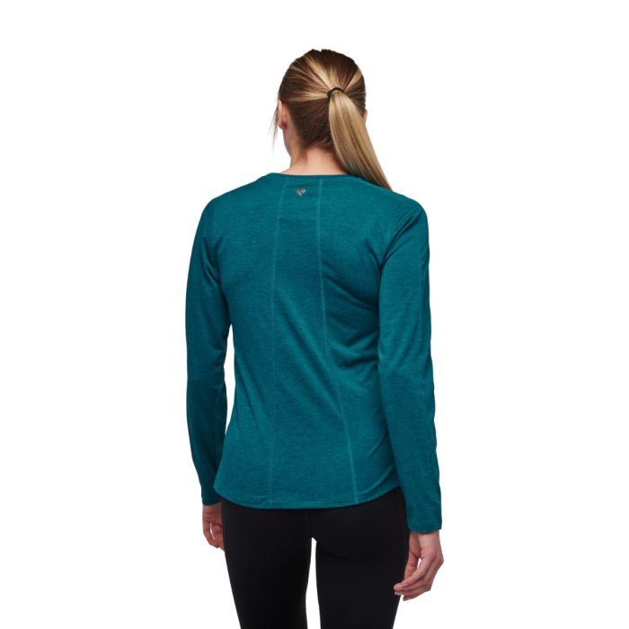 Black Diamond Dame Trøjer Lightwire LS Tee Blå