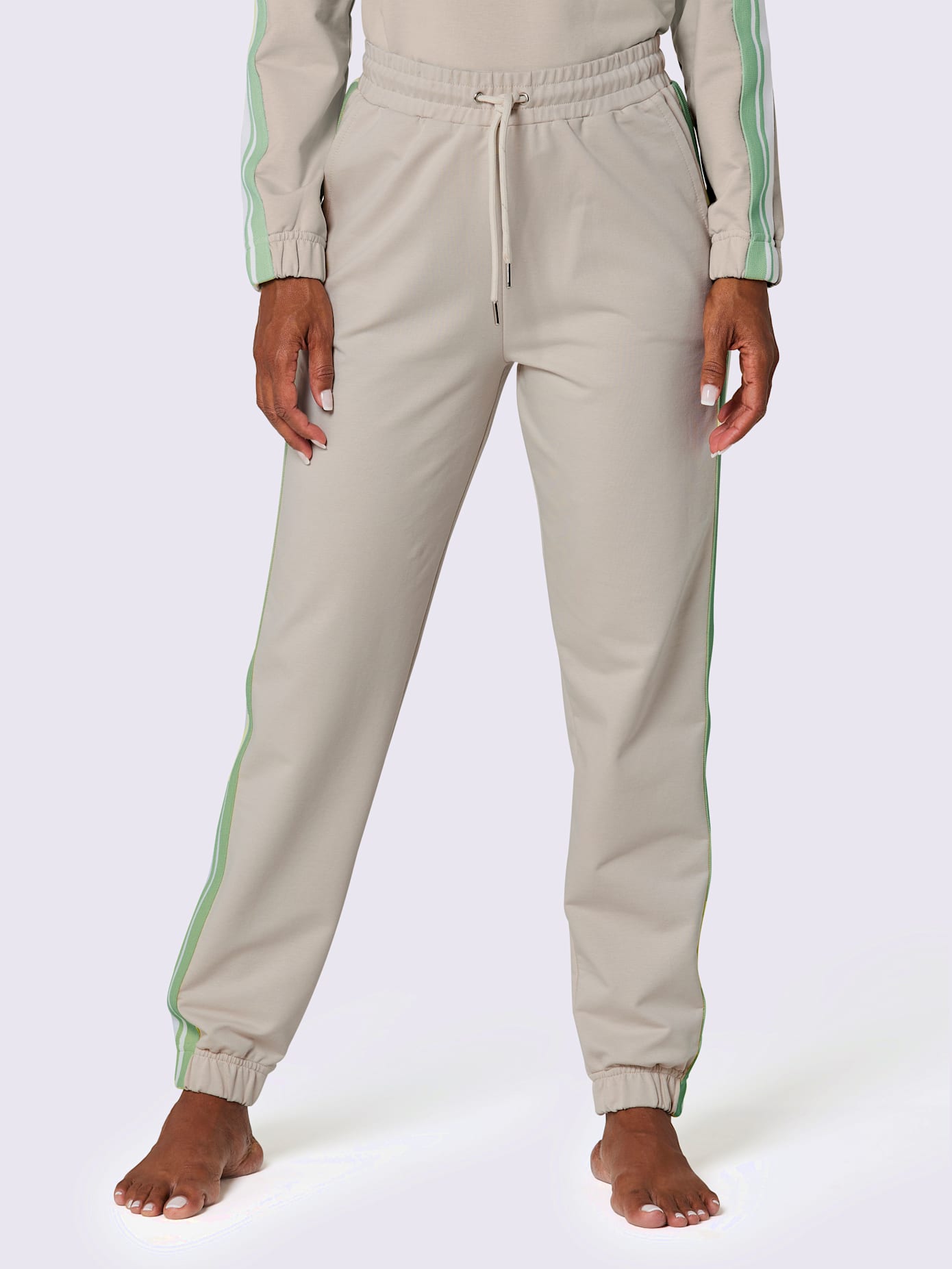 Pantalon matière sweat