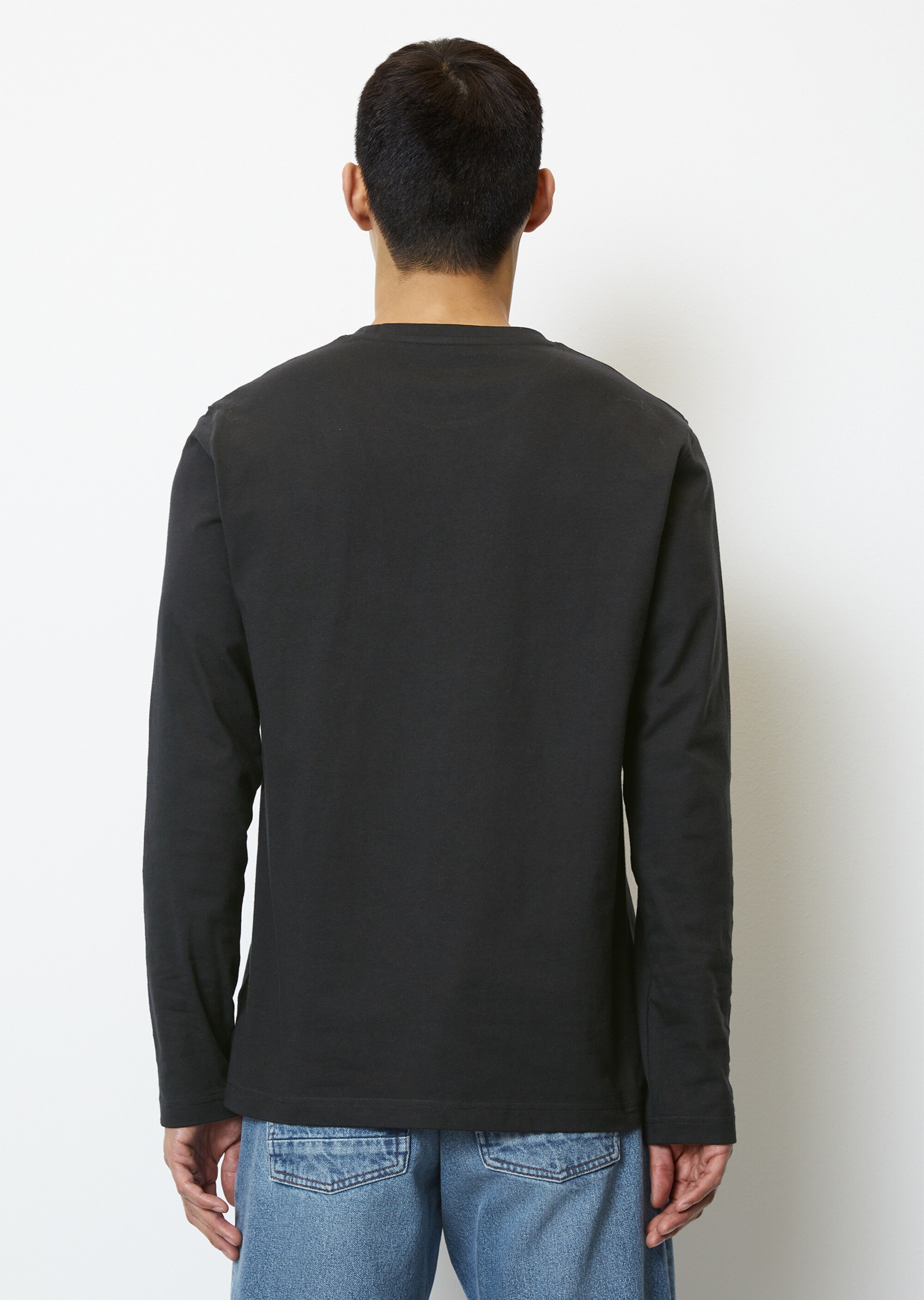 Longsleeve regular in schwerer Jersey-Qualität