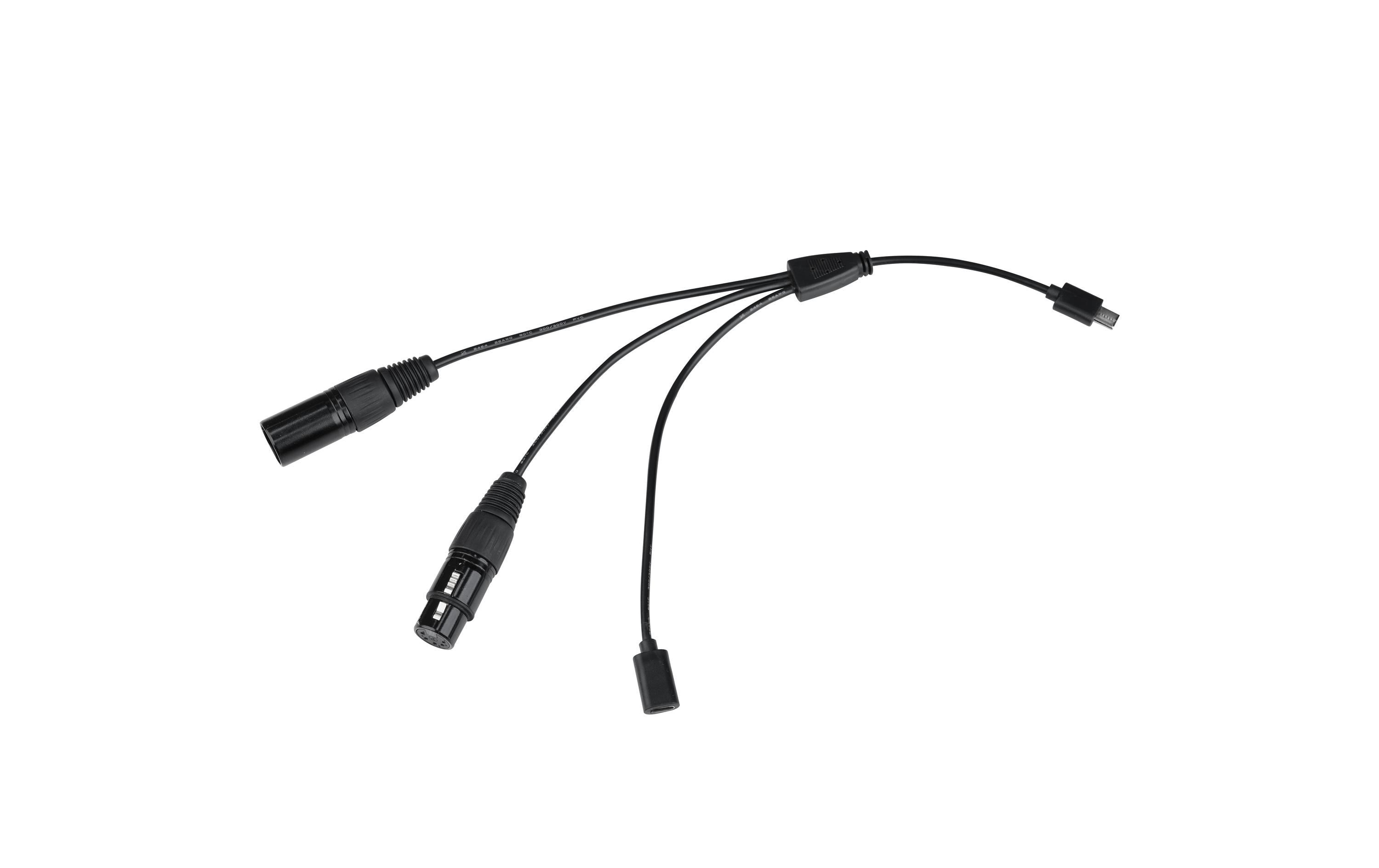 Kabel CB-DMX-USBC-1/3DMX-Adapterkabel mit USB-C