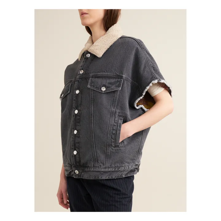 Bellerose Veste Ponca Coton Bio - Collection Femme | Used Black