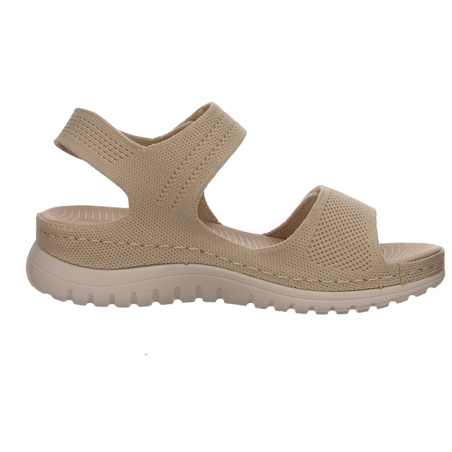 Scandi Damensandalette beige beige