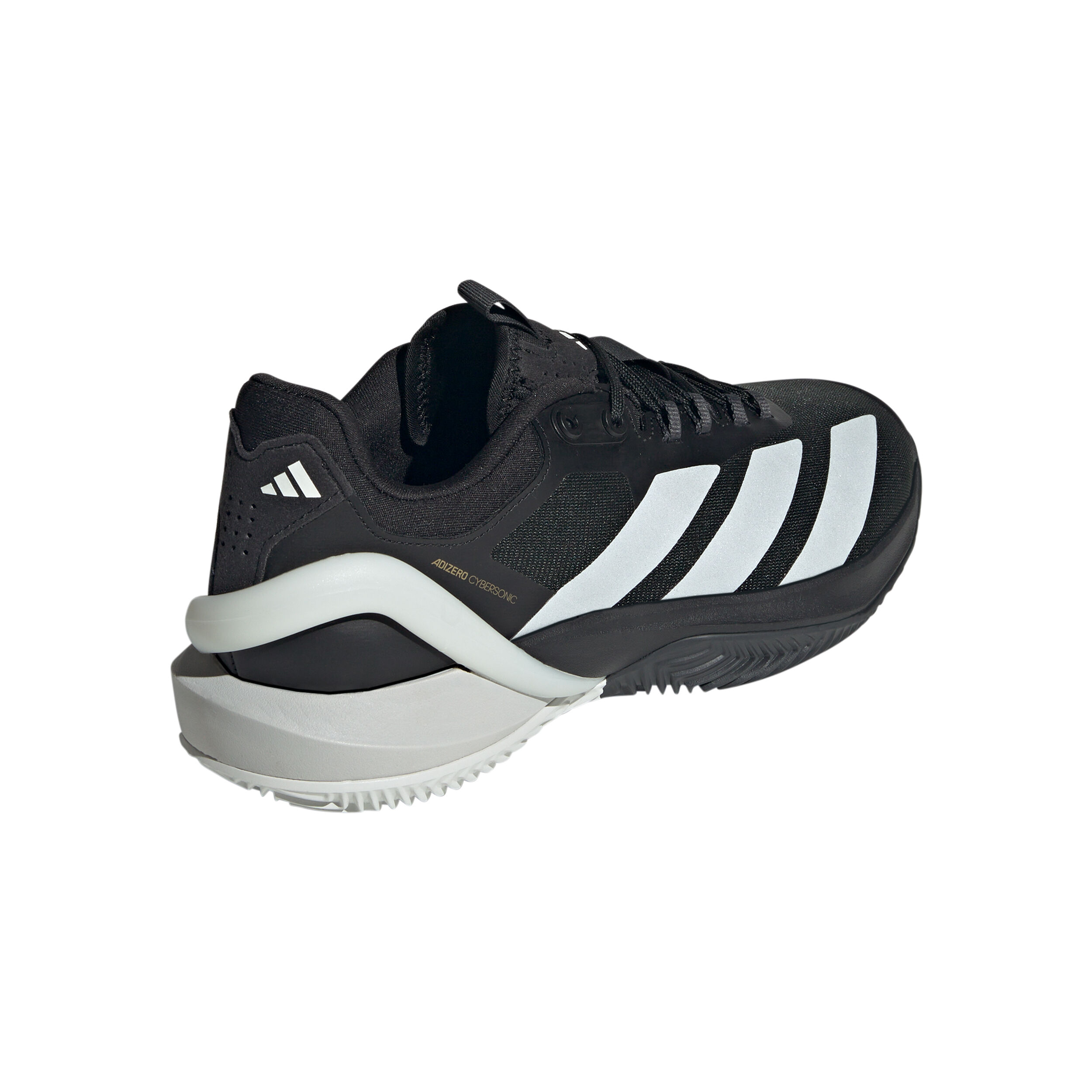 adidas Adizero Cybersonic Chaussure Terre Battue Hommes - Noir , Argent