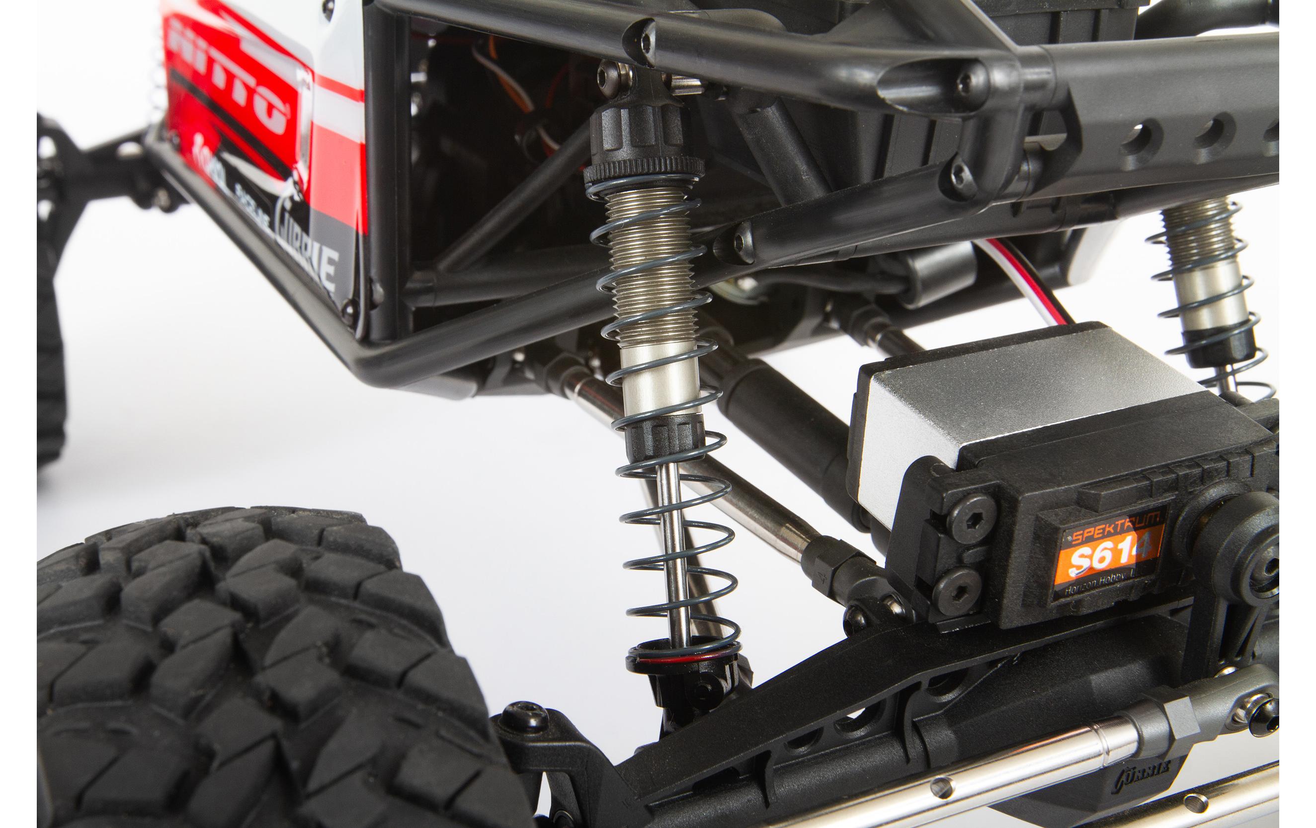 Rock Crawler Capra 4WS, Schwarz, 1:10, ARTR<br>Unlimited Trail Buggy mit Allrad Lenkung