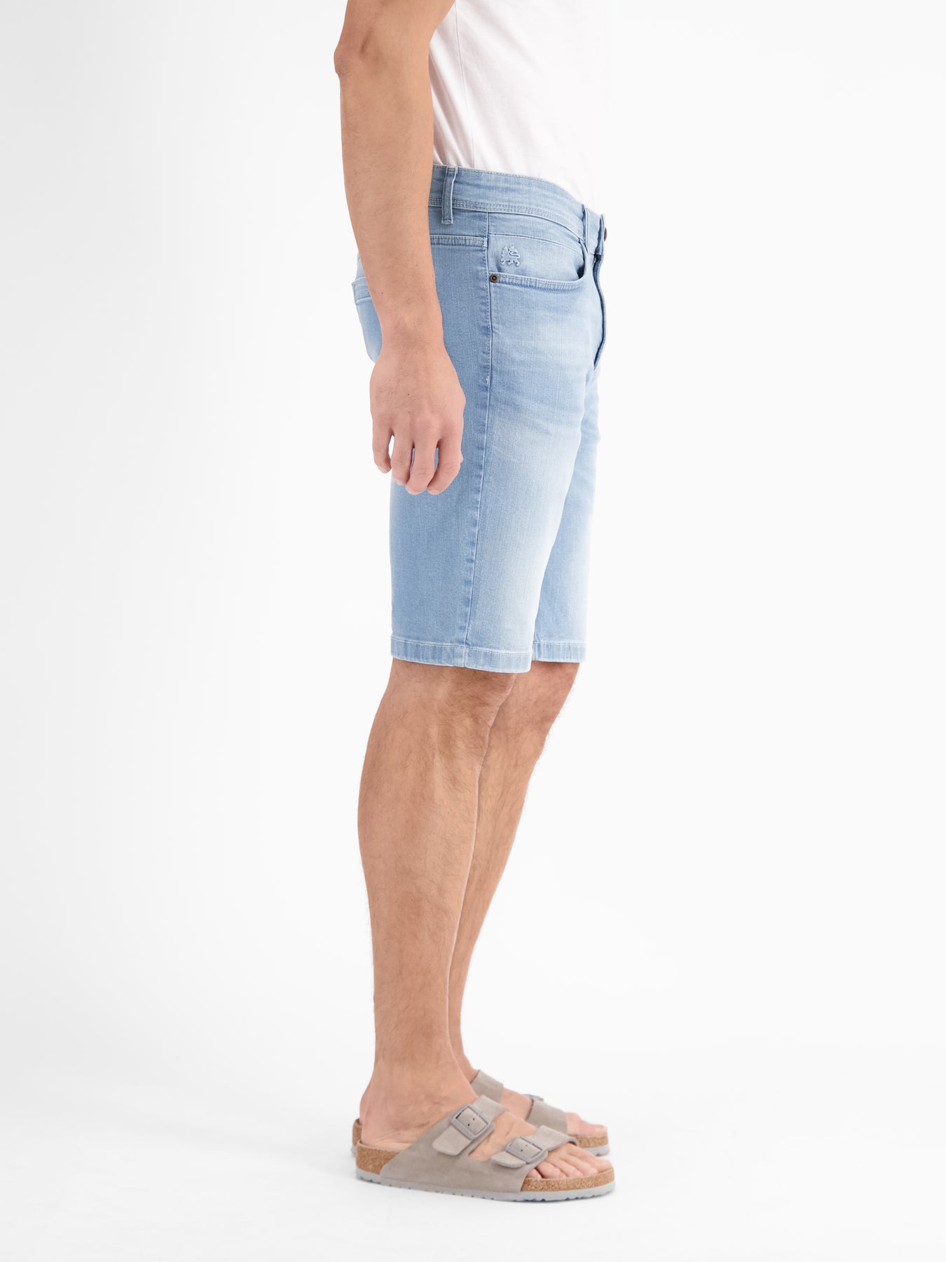 Herren Denim-Bermuda in Comfort-Stretch