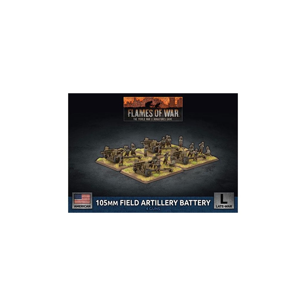 Flames of War - 105mm Field Artillery Battery