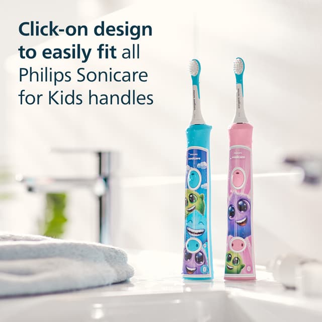 Philips Sonicare tandbørstehoved til børn HX6032/90 (hvid)