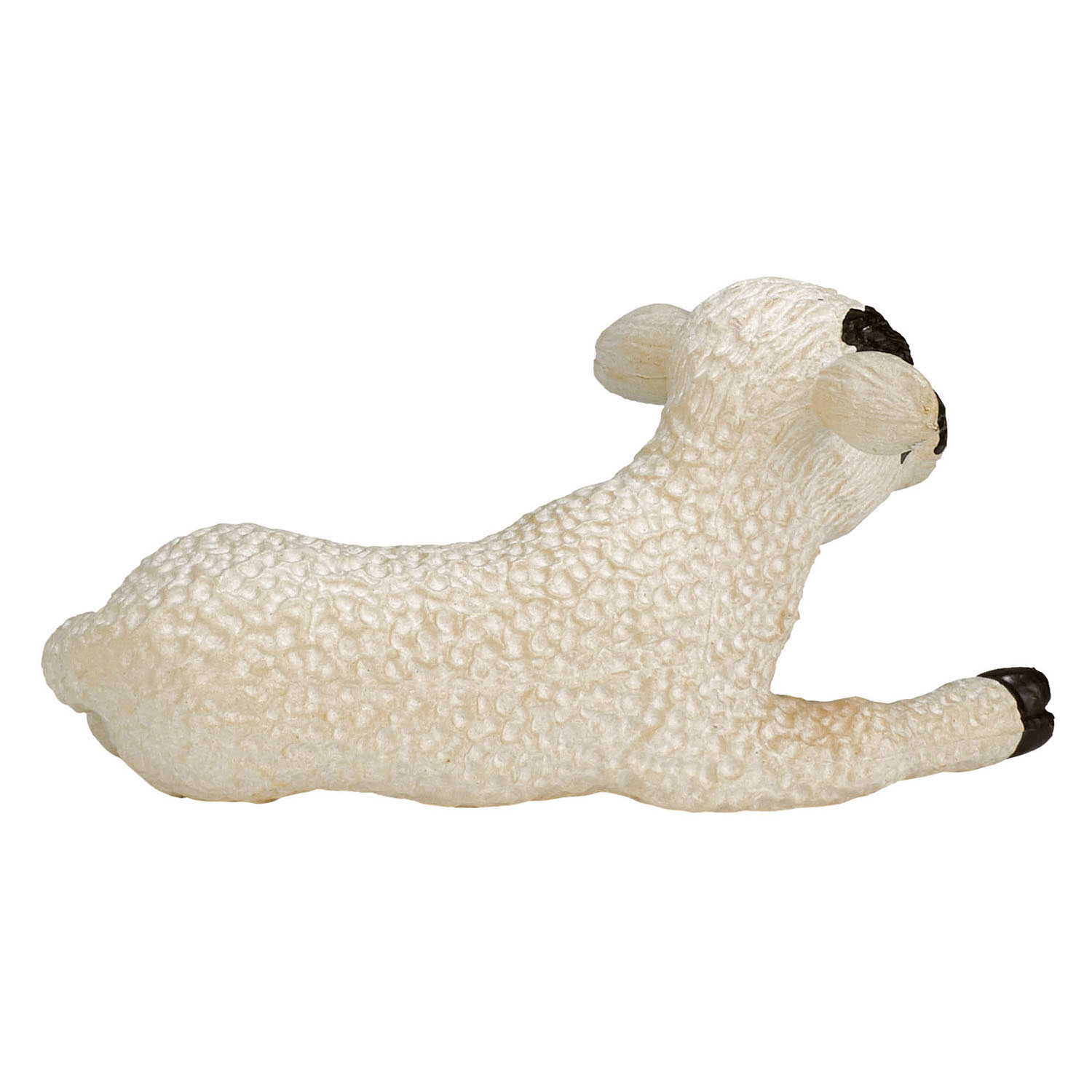 Mojo Farmland Lam Wit Zwart Liggend- 387060