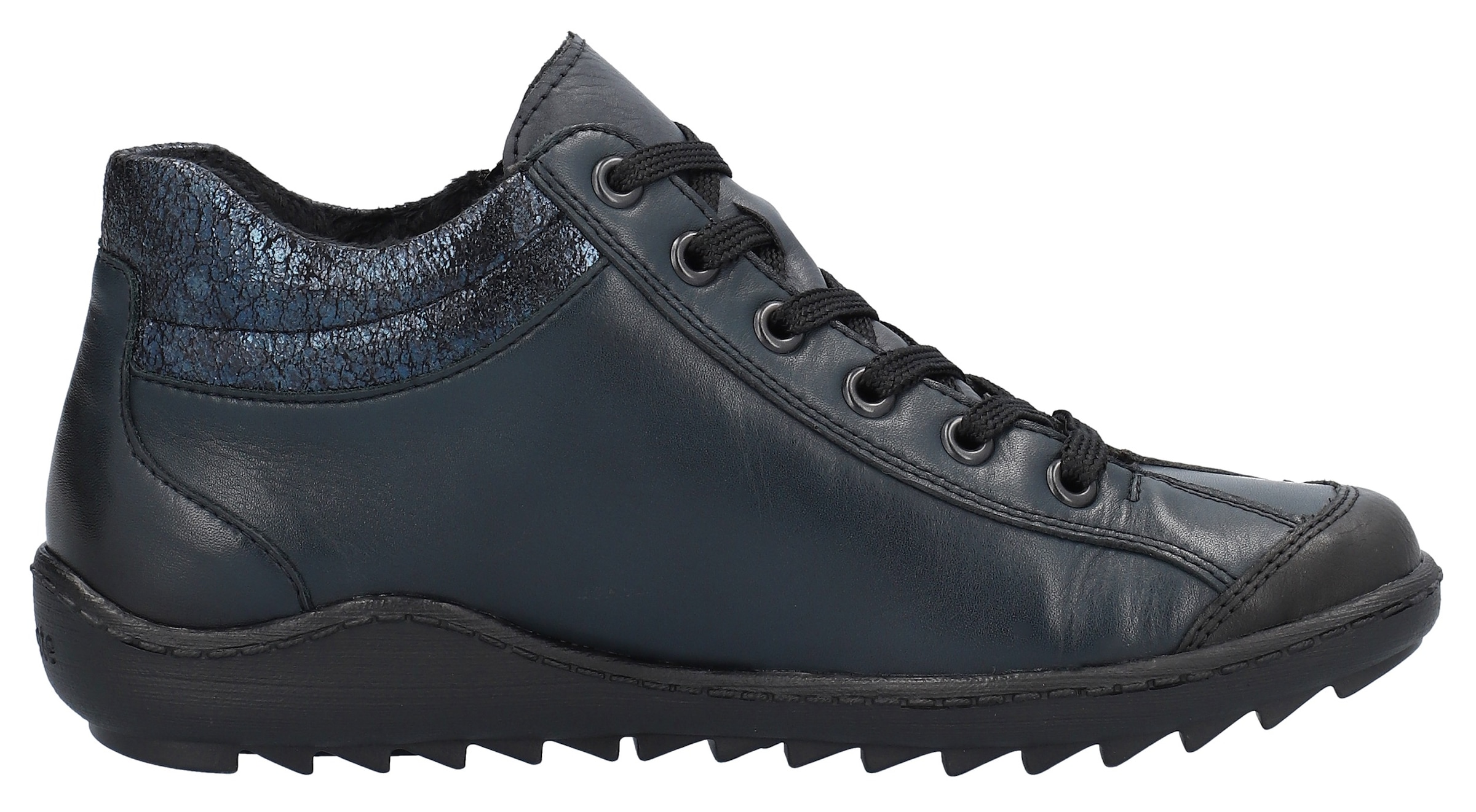 Remonte Schnürboots  , Flats, Komfortschuh, Boots mit seitlichem Reissverschluss