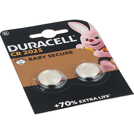 Duracell knapcelle CR2025 batterier 2-pak