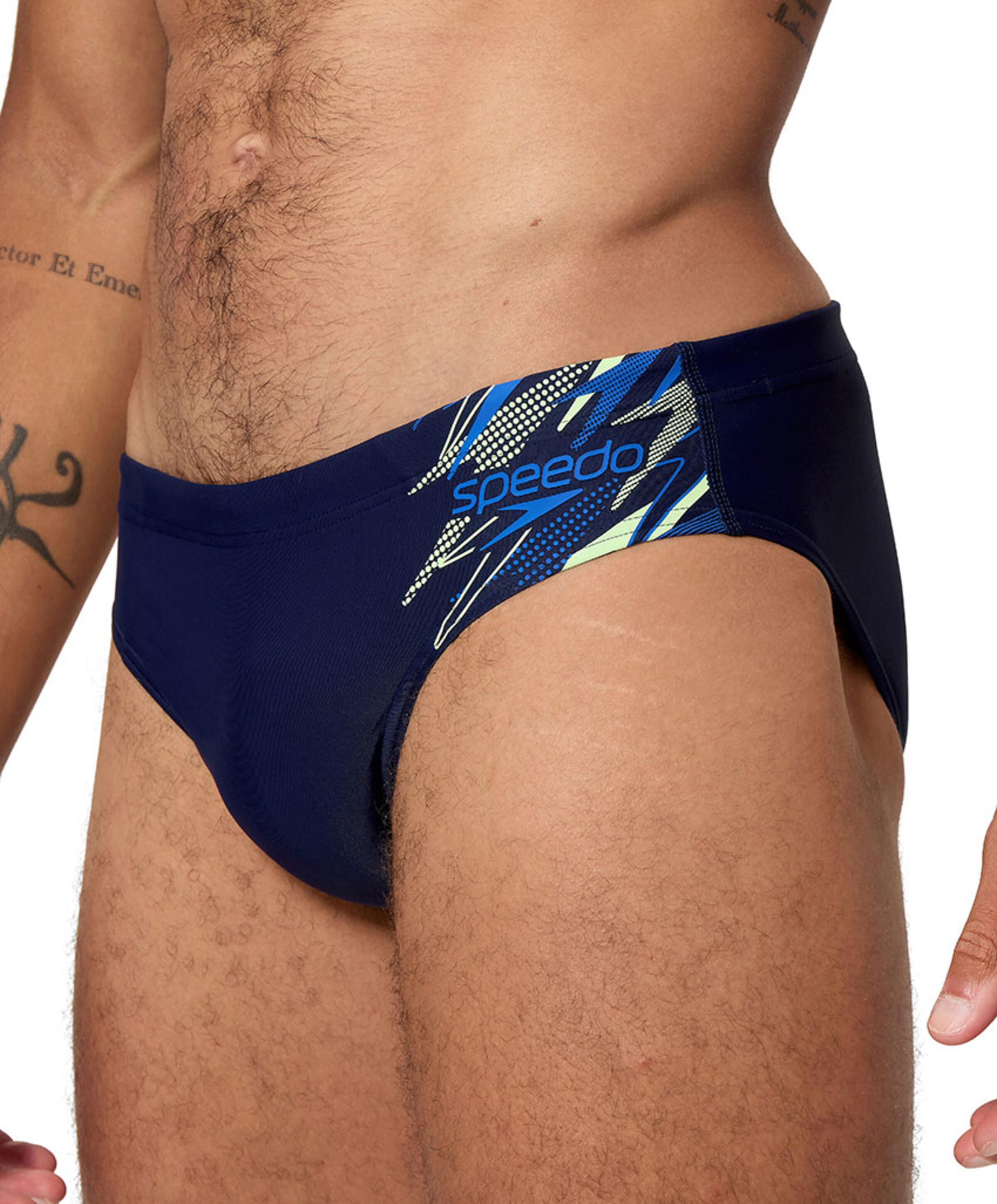 Speedo Heren zwemslip blauw