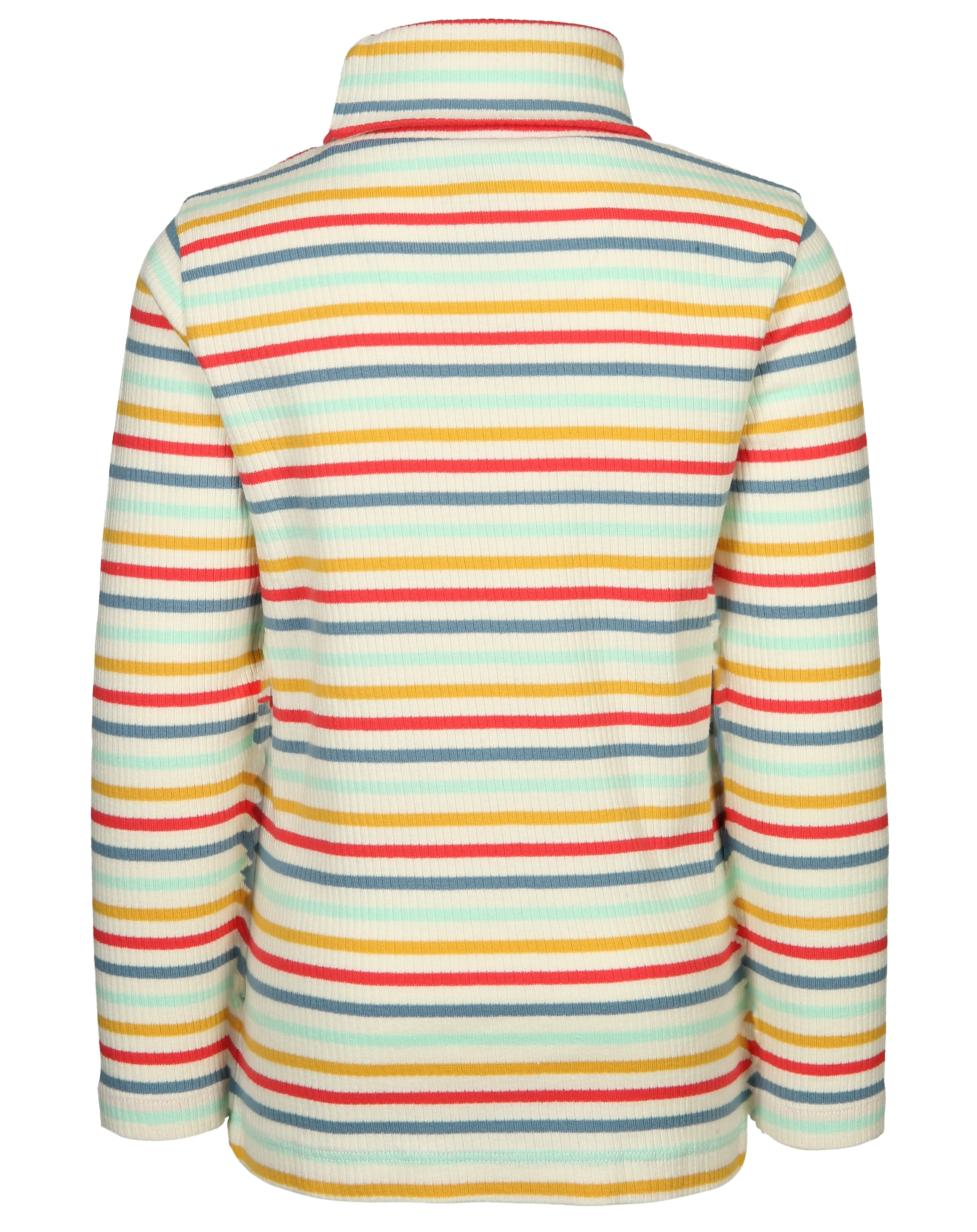 Rollkragenshirt RAINBOW gestreift in bunt