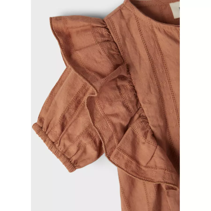 Lil'Atelier Bluse Nbfhunja Mocha Mousse