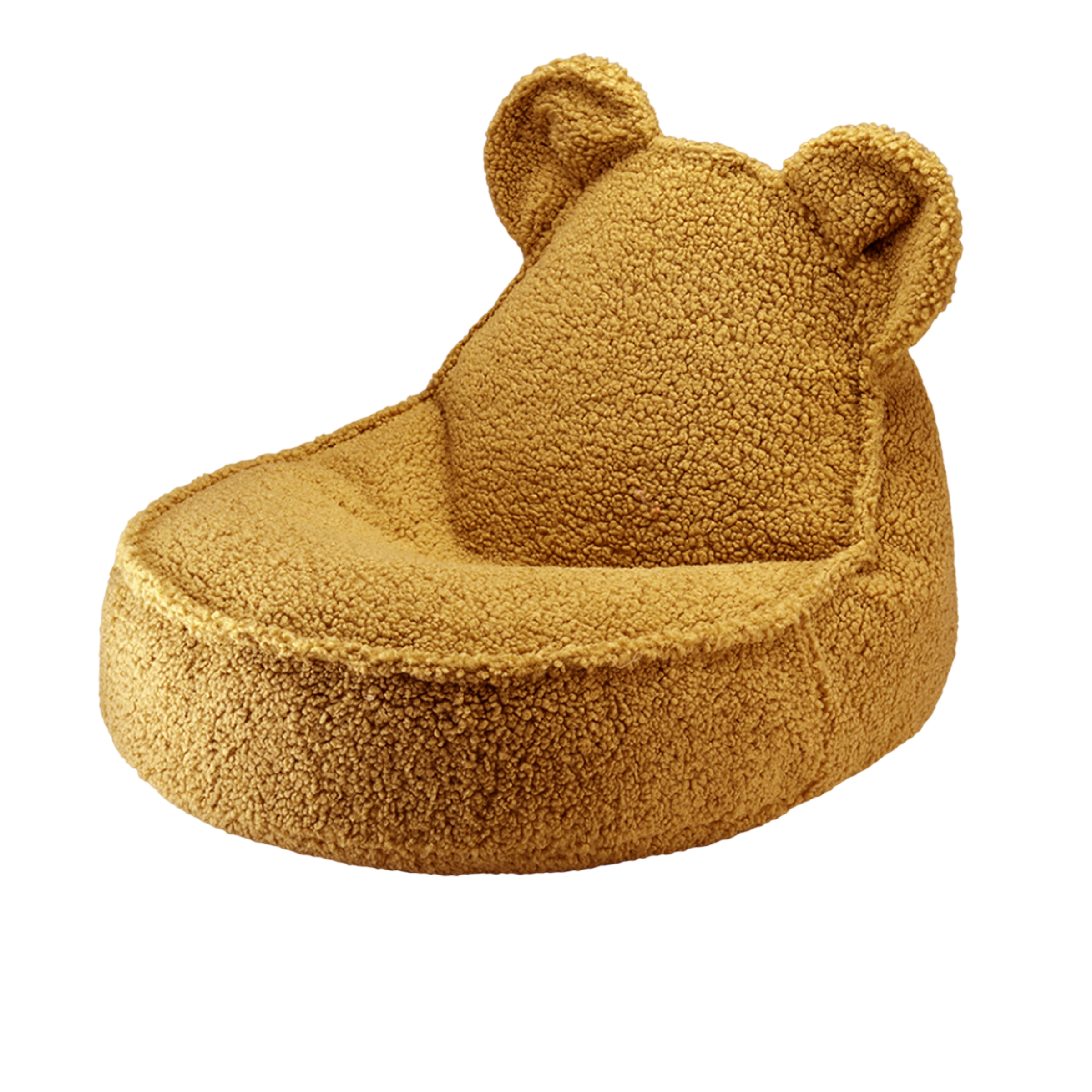 Wigiwama Sitzsack Teddy und Ottoman Set Maple