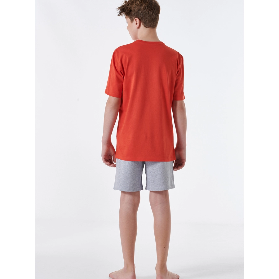 Schiesser Pyjama Organic Cotton rot