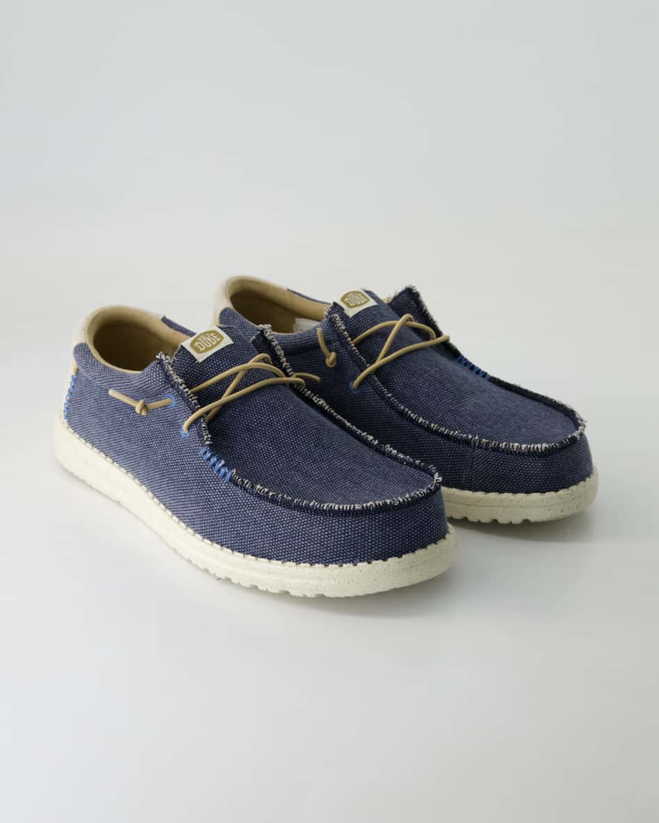 Hey Dude Wally Coastline Sneaker in Blau