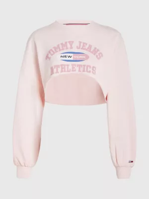 Moletom cropped ultra com logo de Nova York