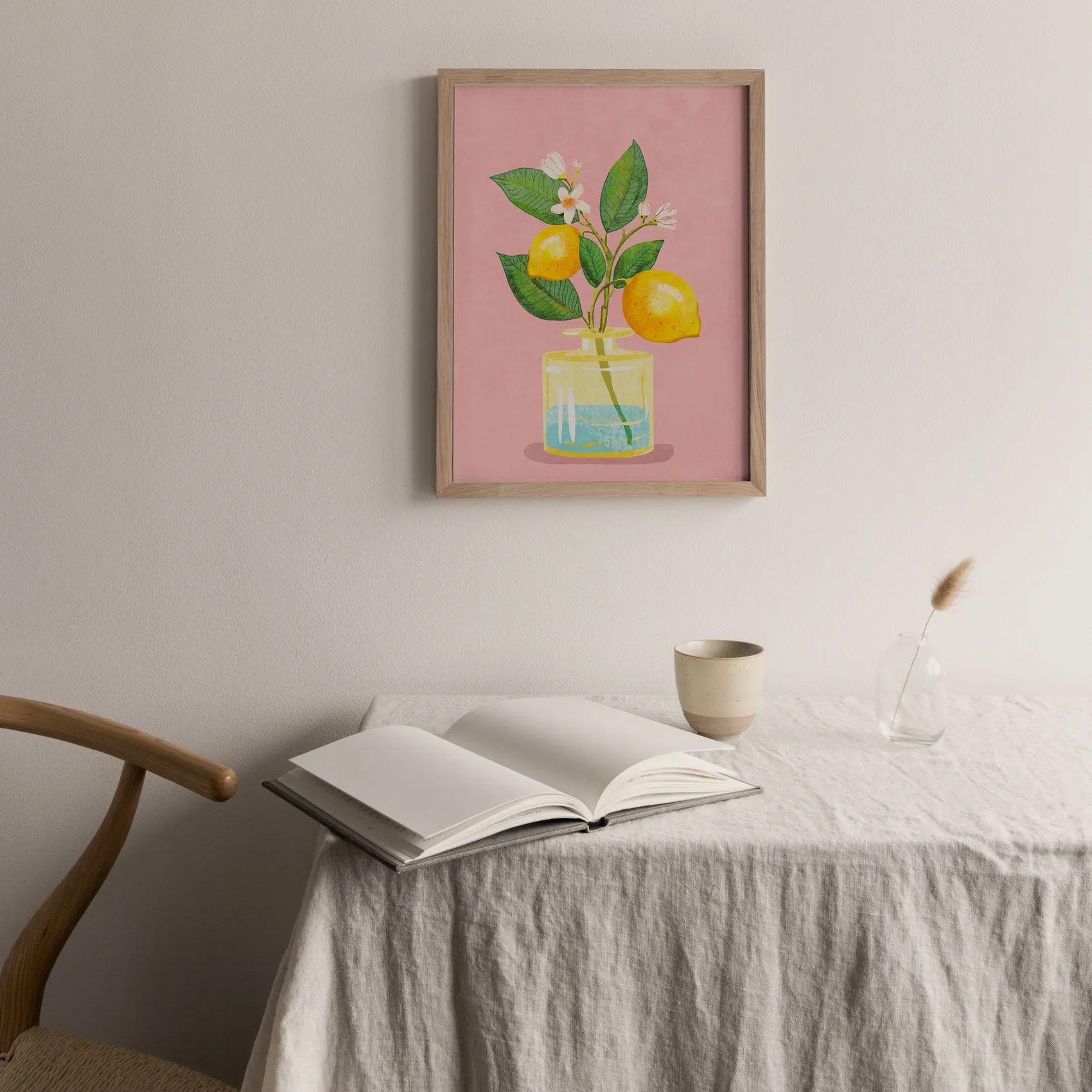 Poster&Frame Rosana Laiz Blursbyai Plakat - Lemons