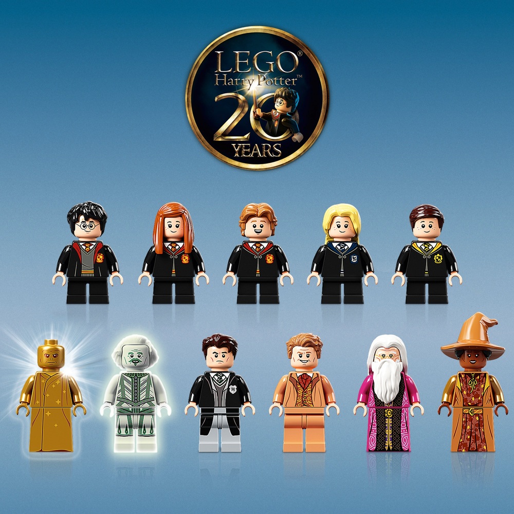 LEGO Harry Potter 76389 Hogwarts Kammer des Schreckens Modulares Schloss Spielzeug