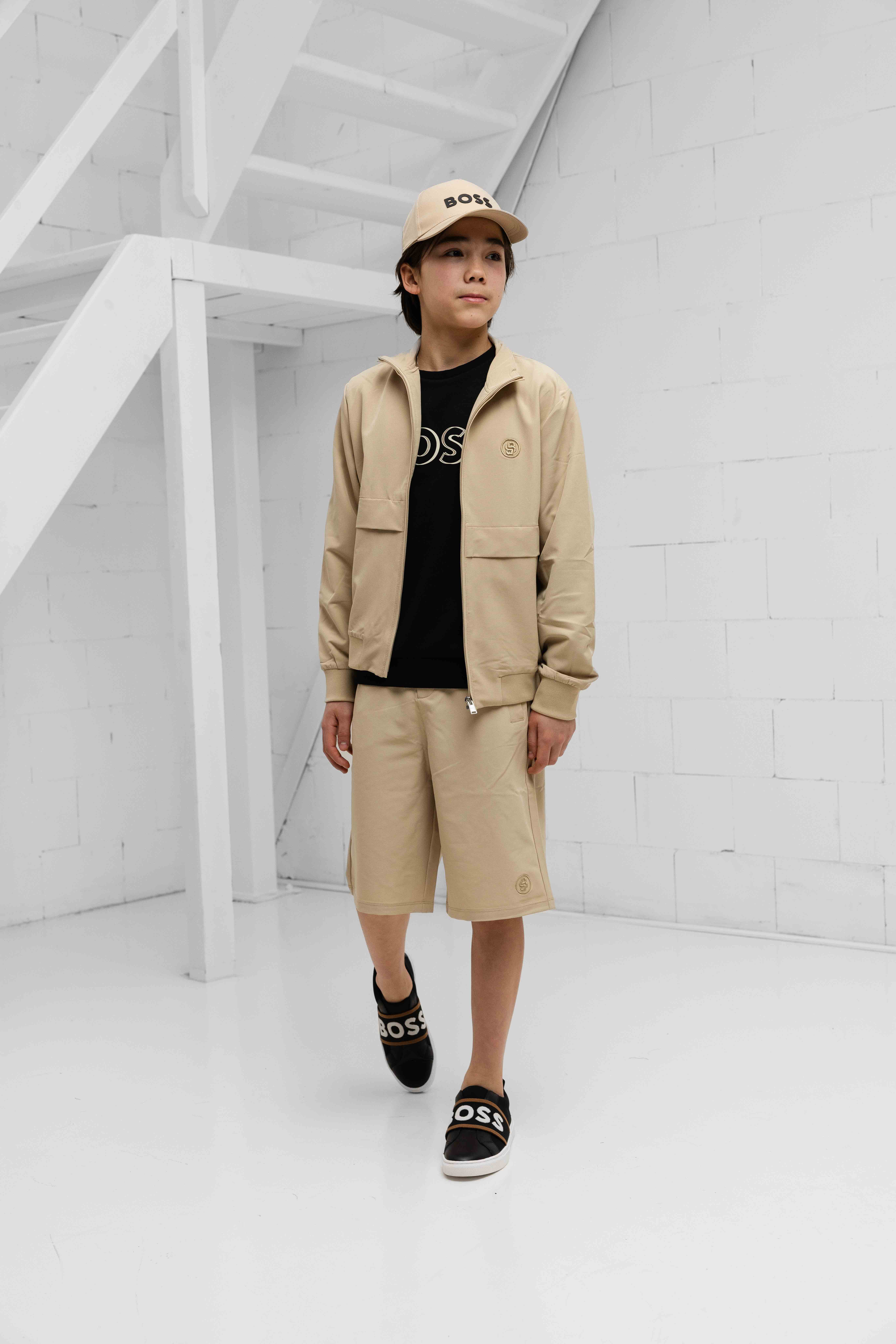 Hugo Boss Cardigan Vest Kids Beige