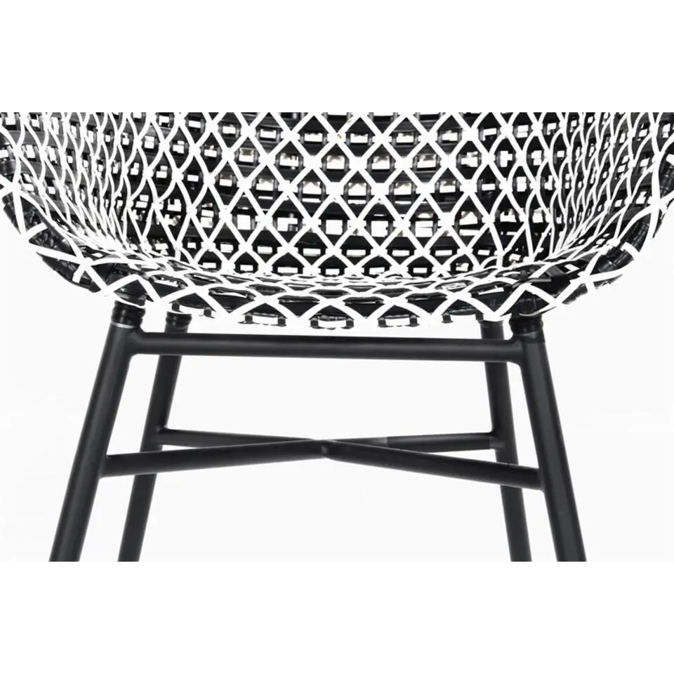 Hartman Delphine dining stoel white - black