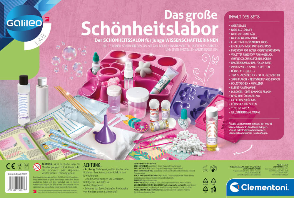 Clementoni Galileo - Das große Schönheitslabor