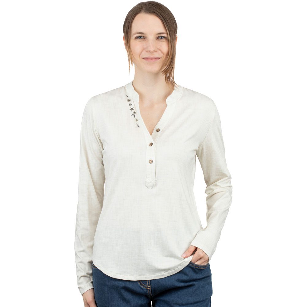 Chillaz Sonnblick Hemd Damen creme