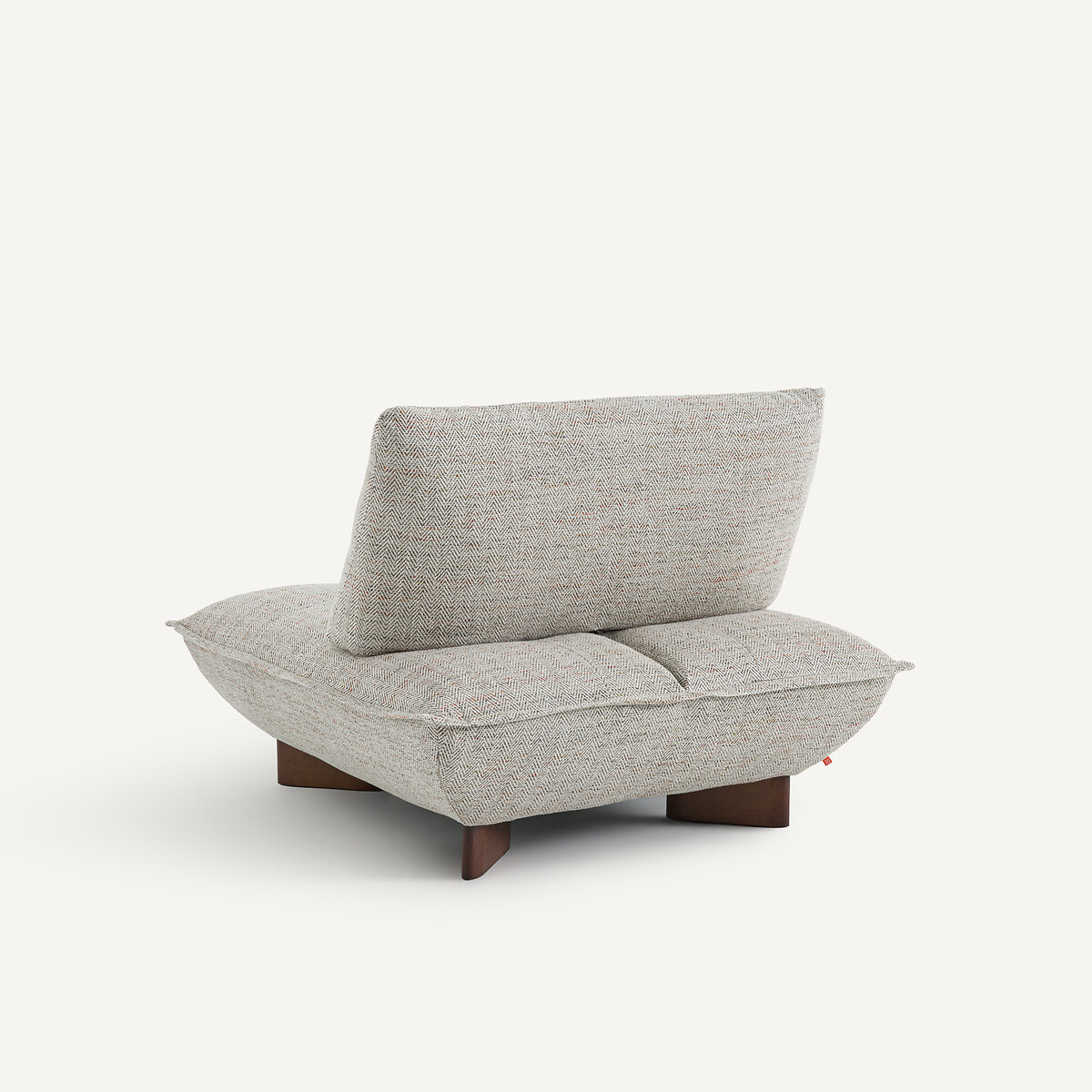 AM.PM<br>Sofá modular em sarja salpicada Kaori