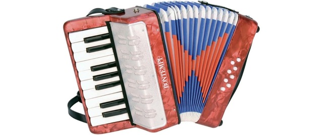 Bontempi Spielzeug-Musikinstrument »Akkordeon 17 Tasten (C-E) und Halbtöne«