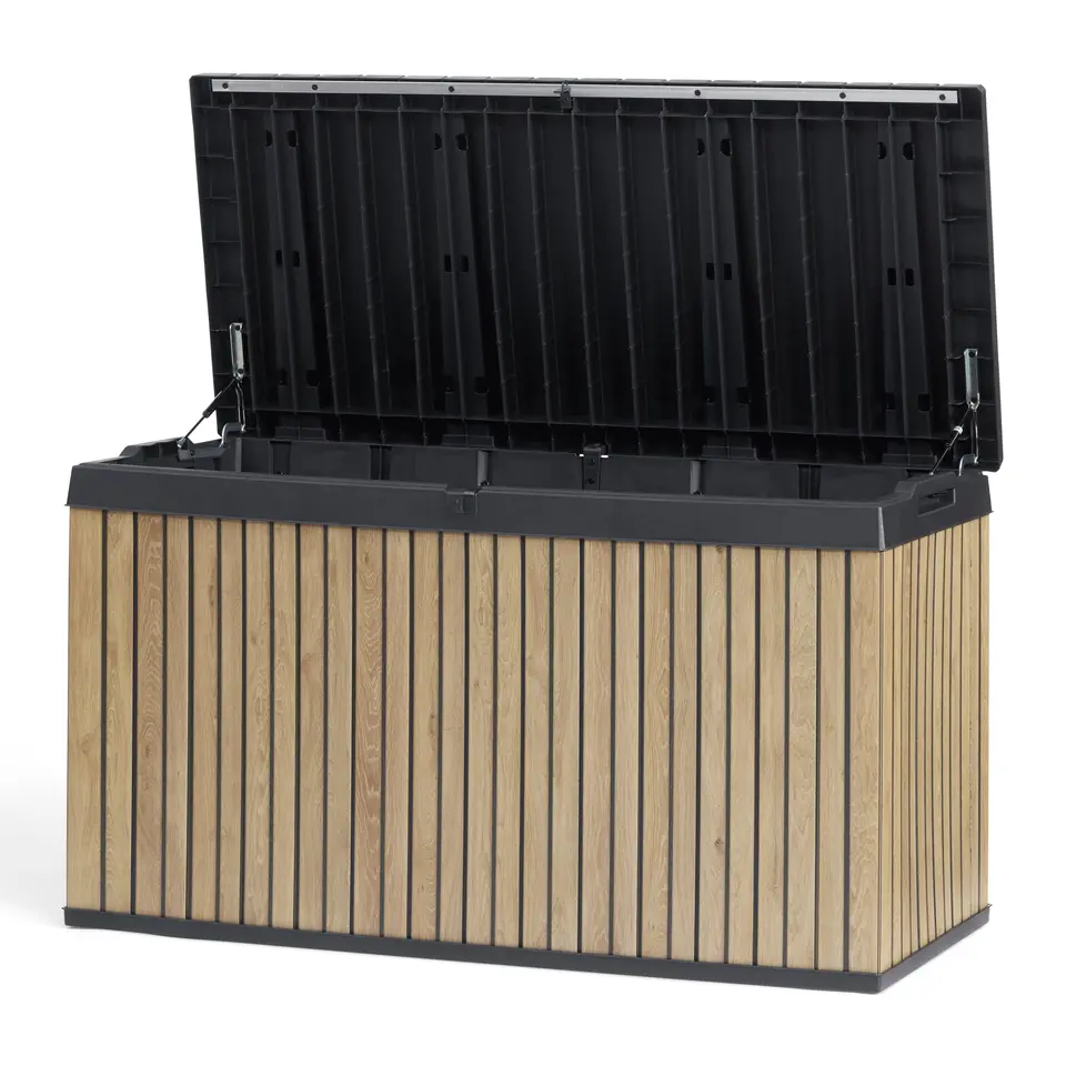 Keter Venetian Opbergbox - 570L - 142.5x65.3x78.2cm - Bruin