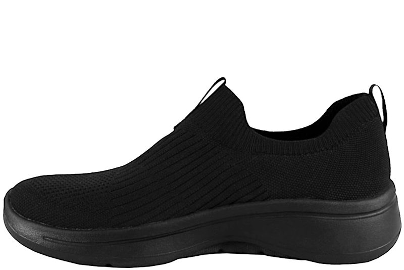 SKECHERS GO WALK ARCH FIT - ICONIC BLACK SNEAKERS