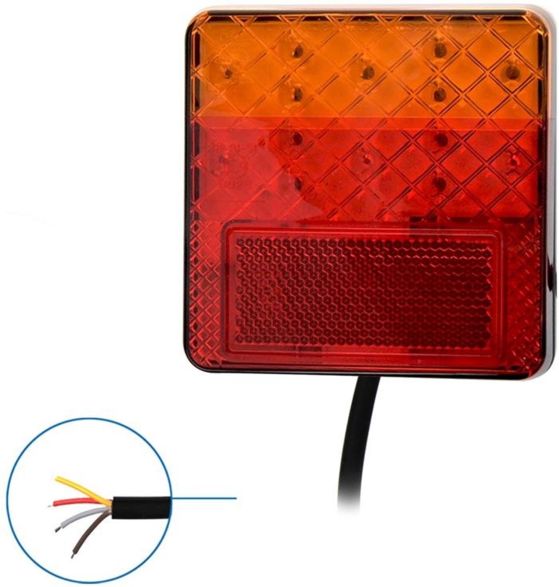 ProPlus 12/24 volt LED achterlicht - 4 functies