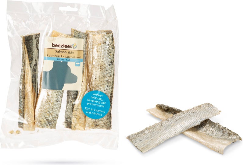 Beeztees zalmhuid 50 g