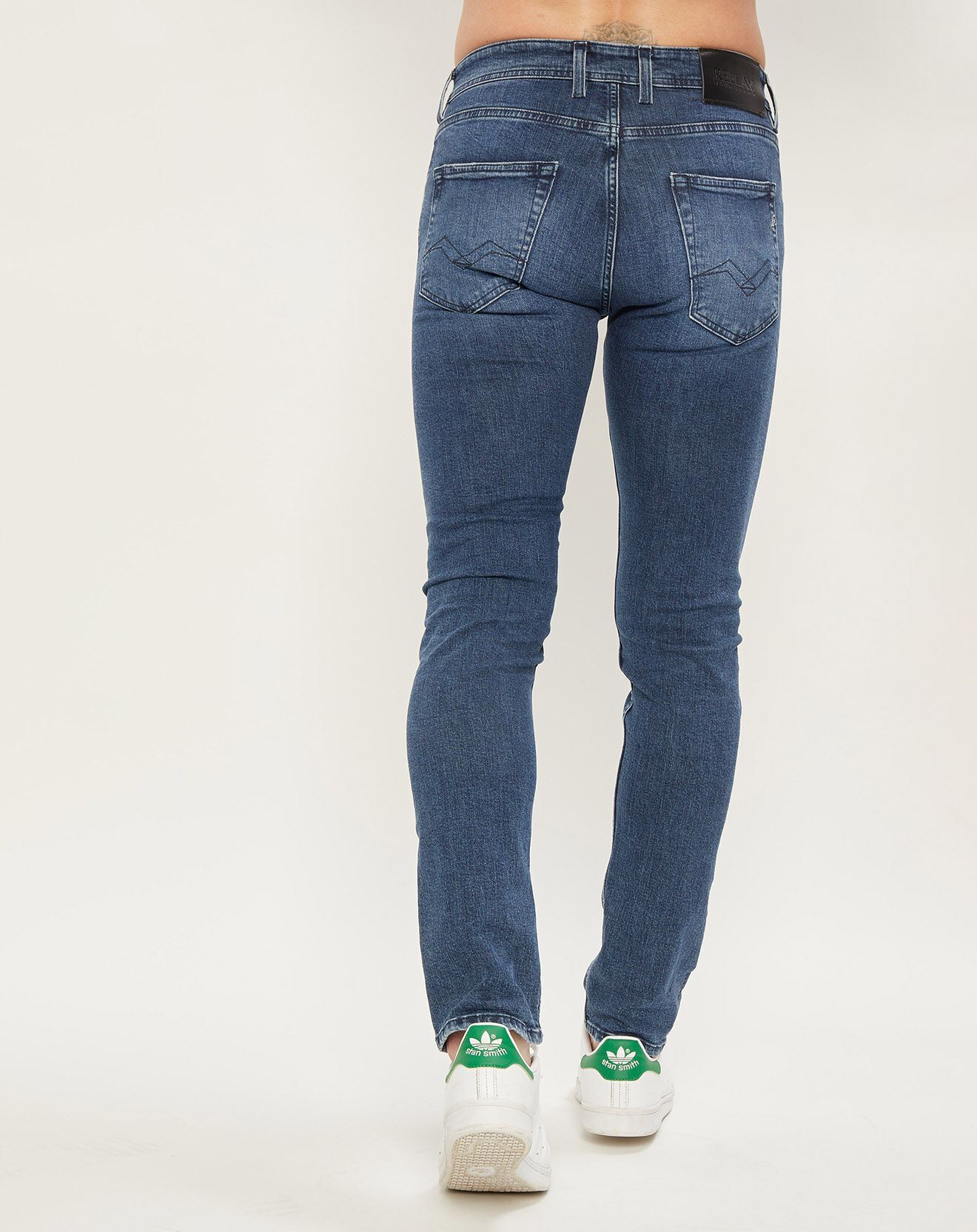 Replay Jean Replay 573 Clouds bleu foncé
