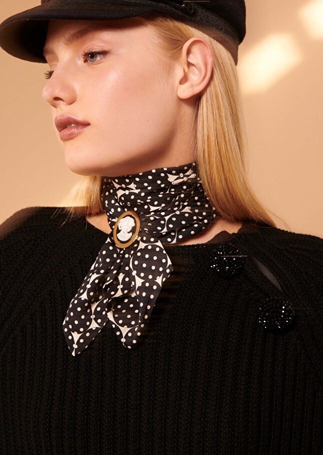 Pull Prismenoir en laine