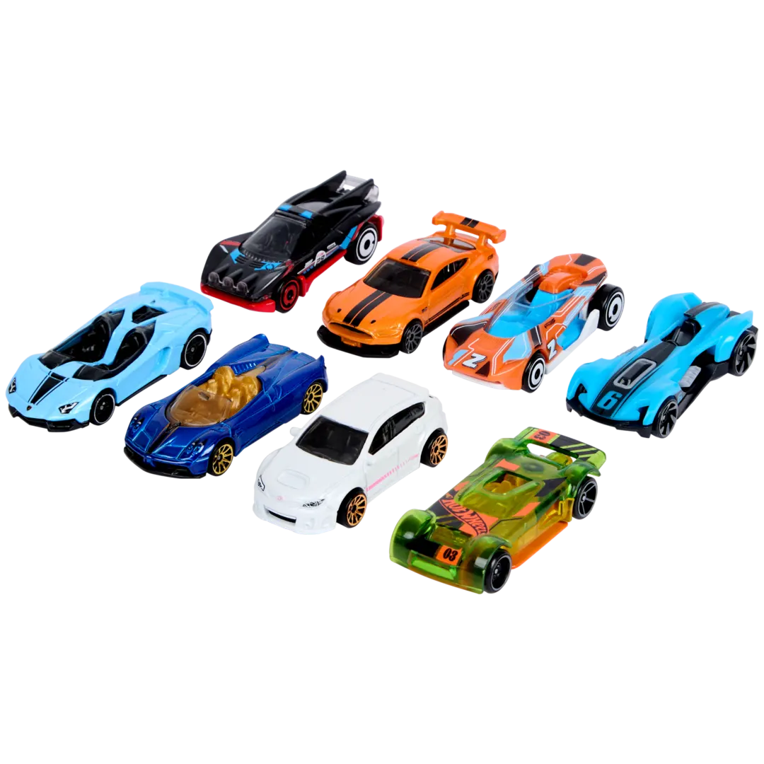 Hot Wheels speelgoedauto's 8 stuks | diverse varianten