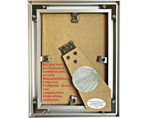 Aluminium fotolijst Aluline staal 13x18 cm
