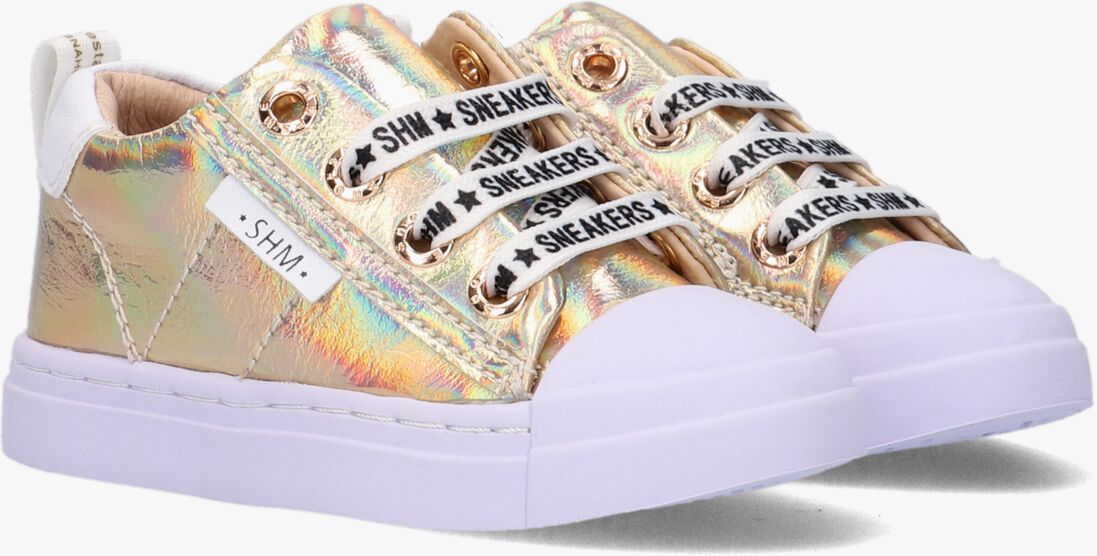 SHOESME gouden shoesme lage sneakers sh22s001